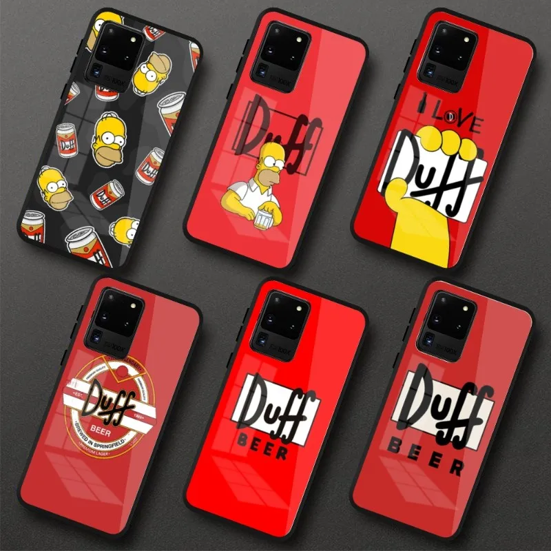 DuffesBeerPhoneCaseForSamungS23S22S21ProUltraA13A33A53