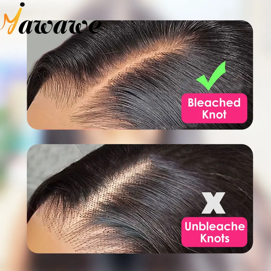 Wear And Go Body Wave Bob Wig Human Hair Wigs For Black Women Prebleached 4x4 Glueless Lace Front Wigs Pre Plucked Short Bob Wig