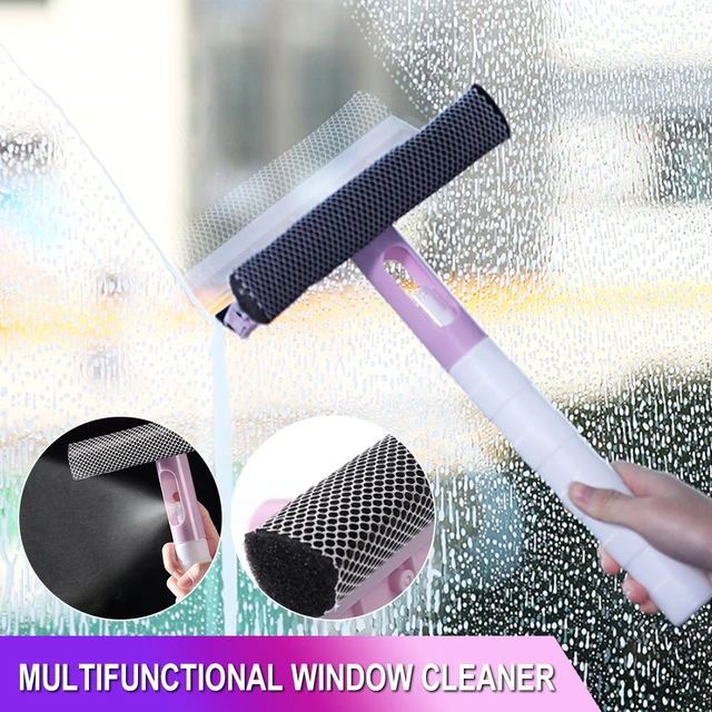 3 In 1 Window Cleaning Wiper High Quality Small Mirror Cleaner Car And Home  Squeegee Durable Window Washing Kit For Household - AliExpress