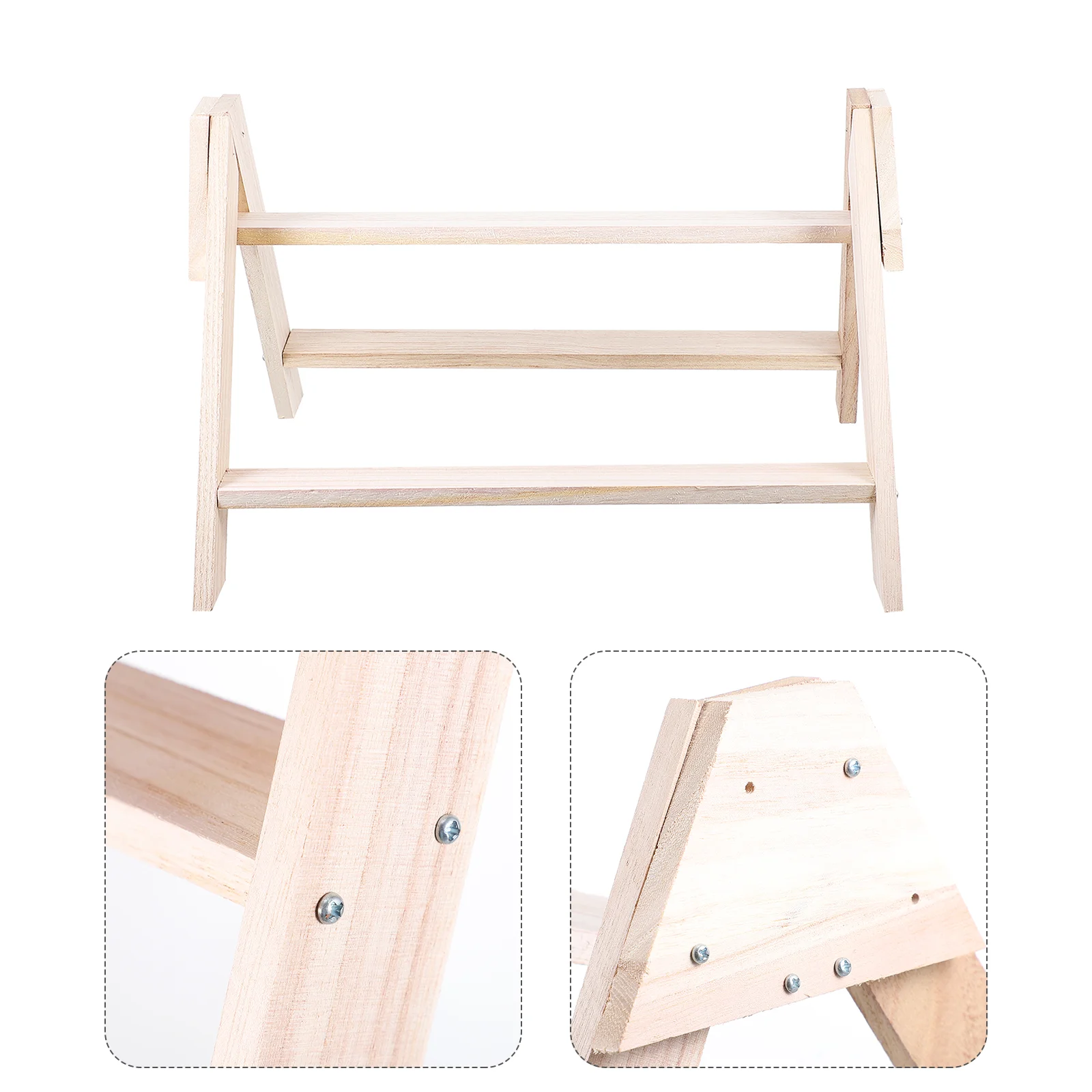 

Chicken Coop Gym Roost Wood Stand Perch Hens Playstand Bar Tree Handmade Tearing Toys