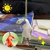 1-10pcs Kawaii Color Changing Duck Keychain Roast Duck Pendant Creative Diy Schoolbag Car Hanging Pendants Swing Ducks Ornament  3