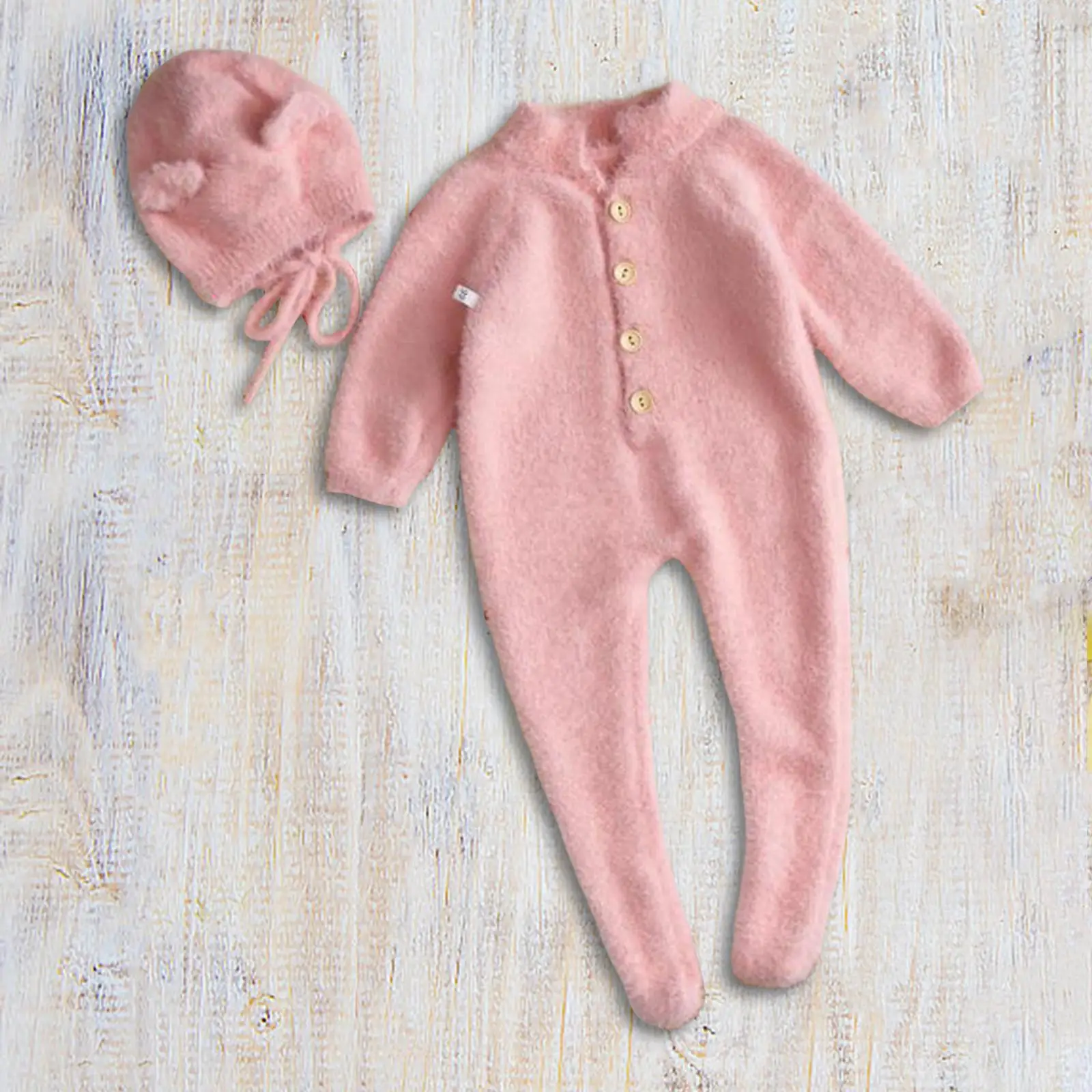 

Long Leg Romper Button Bodysuit Fashionable Newborn Pyjama Playsuit for Photo Props Halloween Photograph Family Gathering Casual