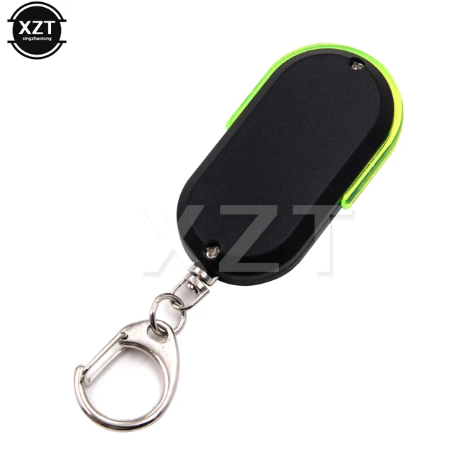 Car Smart Anti-Lost Alarm Wallet Phone Key Finder Locator Keychain Whistle Sound With LED Light Mini Anti Lost Key Finder Sensor 2