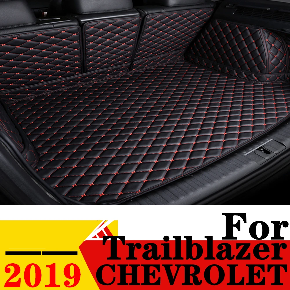 

Car Trunk Mat For Chevrolet Trailblazer 2019 All Weather Rear Cargo Cover Carpet Liner Tail Vehicles AUTO Parts Boot Luggage Pad