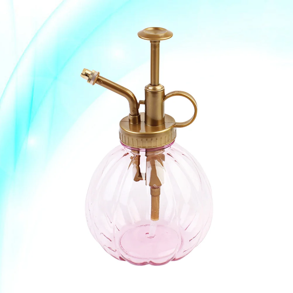 

Pumpkin Mist Spray Bottle Mister Pump Watering Can Plants Sprayer Bottle for ( Purple )