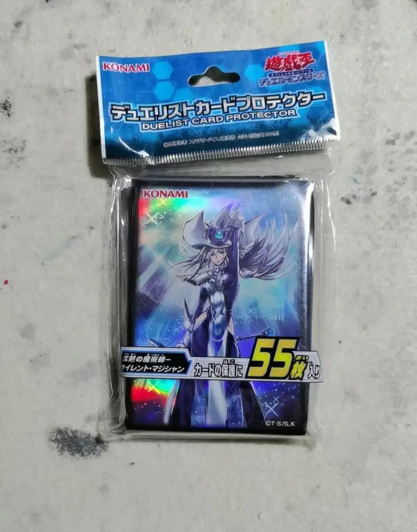 遊戯王　サイレント・マジシャン　スリーブ　55枚入り　24個　新品未開封 遊戯王 サイレント・マジシャン スリーブ 55枚入り 24個 新品未