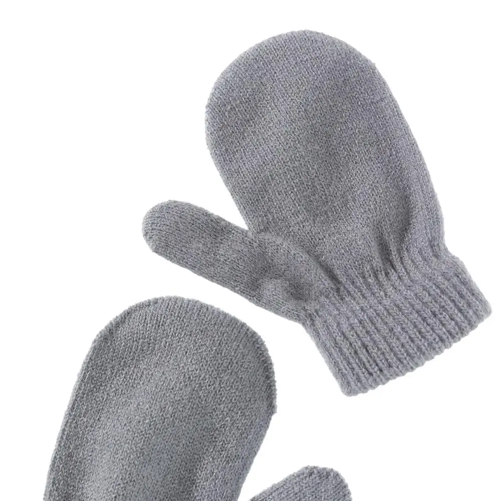 Cotton Winter Hat Scarf Gloves Set for Kids