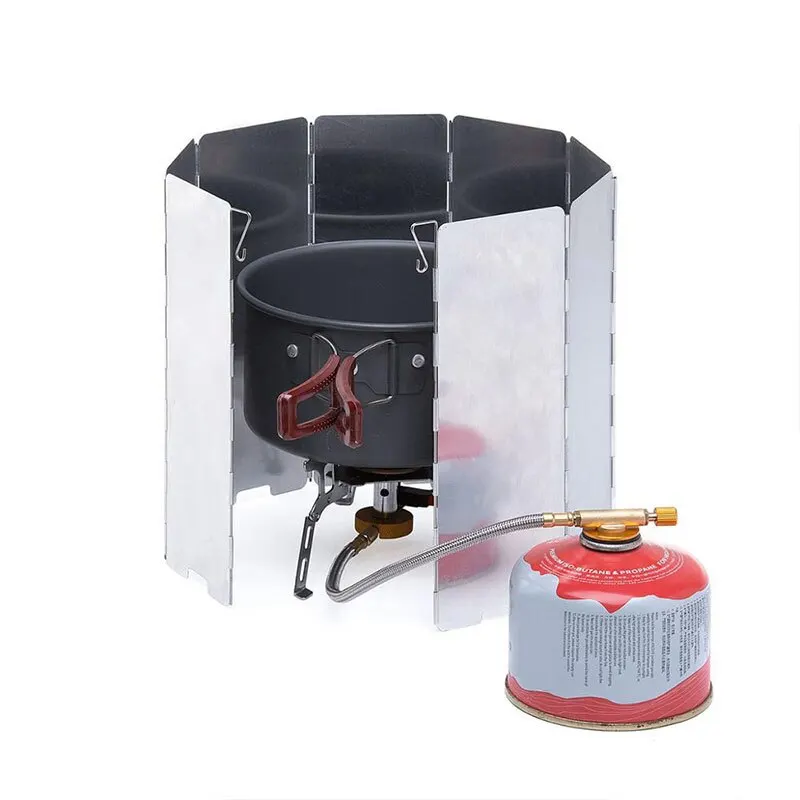 Camping Stove Windshield Foldable - Image 4