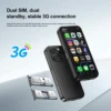 2025 NEW SERVO 16PRO 3G Android Mini Smartphone 1GB+16GB 2.0MP Camera WiFi Hotspot 3.75" Small Smart Cellphones Dual SIM Standby 5