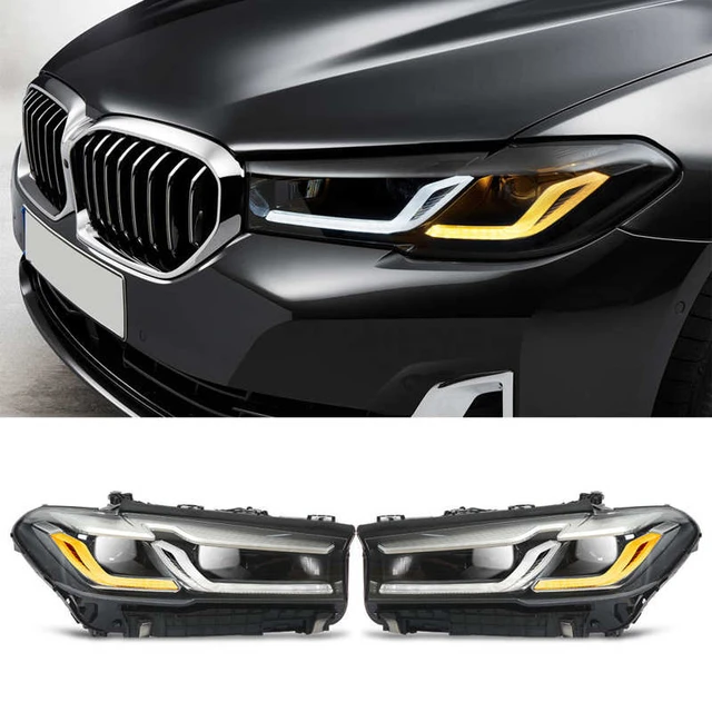 Phare de voiture de remplacement pour BMW série 5 G30 G31 LHD 2017 – 2020,  phare de projecteur LED adaptatif de Style LCI - AliExpress