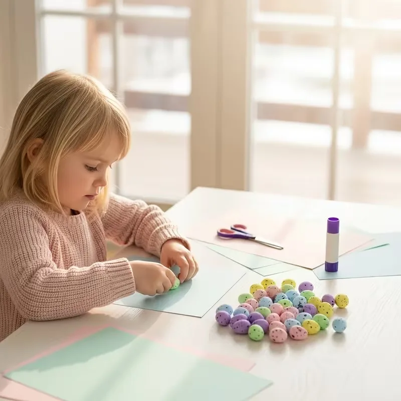 Colorful Foam Easter Eggs 3