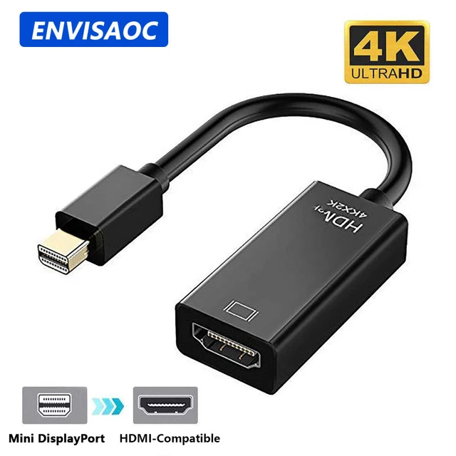 Thunderbolt Mini DisplayPort DP to HDMI Cable 1080P TV Projector Display  Port to HDMI Adapter Cable For Mac Macbook Pro Air - AliExpress