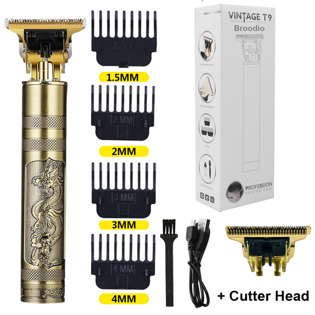 USB Electric Hair Cutting Machine Rechargeable Cut Hair Clipper Man Shaver Trimmer For Men Barber Professional Beard Trimmers