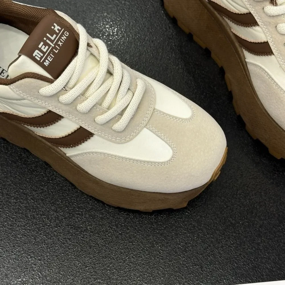 Women Mesh Breathable Platform Sneakers Women Casual Lace Up Outdoor Shoes Low Top Sneakers fashion Zapatos De Mujer