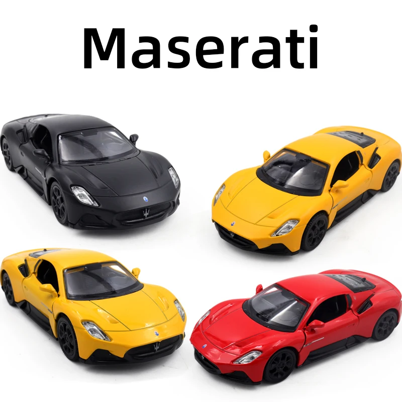 

Модель автомобиля Makeda в масштабе 1:32 Maserati Mc20 седан из сплава, литая искусственная коллекция автомобилей, подарок для мальчика, детские подарки