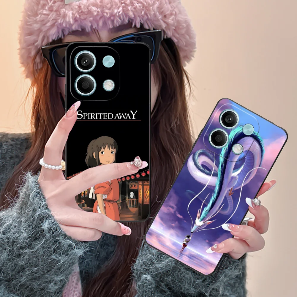 Spirited Away Black Smartphone Cover Phone Case
