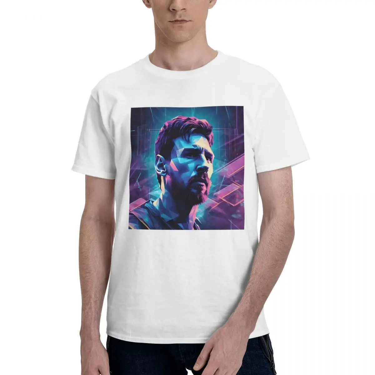 Celebration Gost E Andrmuslims E Messi E Argentina No.10 Goat Caricature 30 Campaign T-Shirt Fitness Cute Top Quality