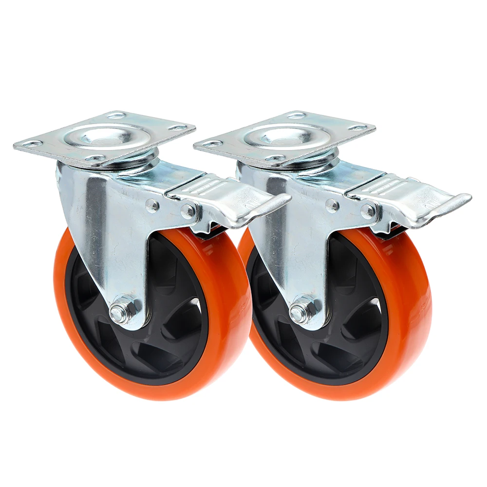 1pcs 4 polegada Rodas Móveis Rodízio com