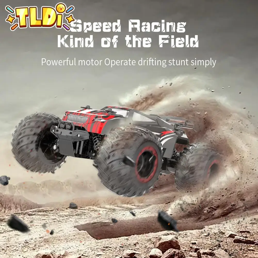 

1:18 Rc Car for Kids Remote Control Truck Off Road Vehicle Cross-Country High Speed Climbing Cars Electric Toy Children Gift