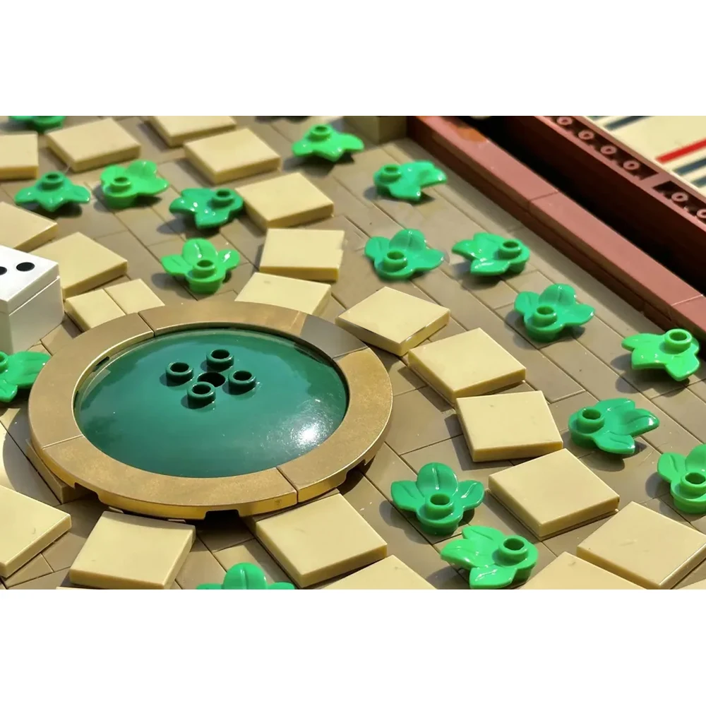 SETBRICKS MOC Mysterious Chessboard Movie Jumanjied Boards Game Building Block set Science Fiction Movie Chessboard Brick Toys