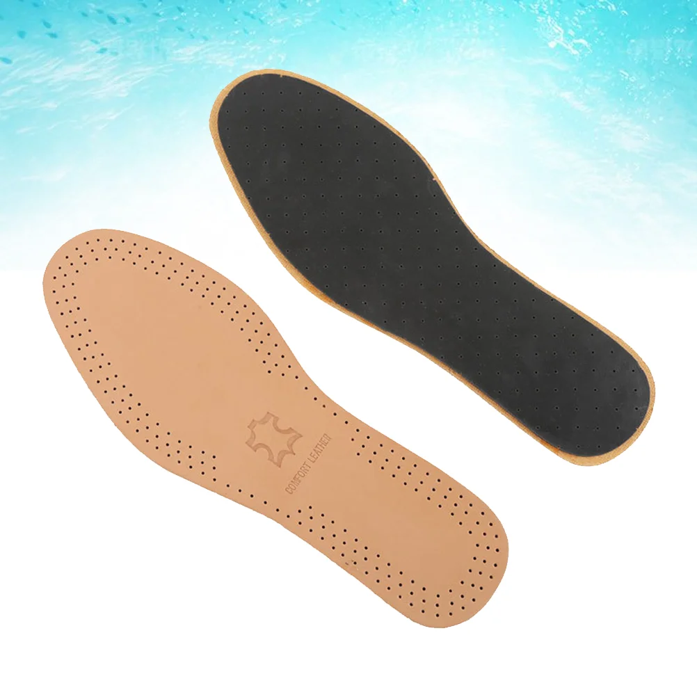 

1 Pair of Shock-absorbing Insoles Breathable Sports Insoles Latex Foot Pads Shoe Cushions Foot Massager Size 35-36