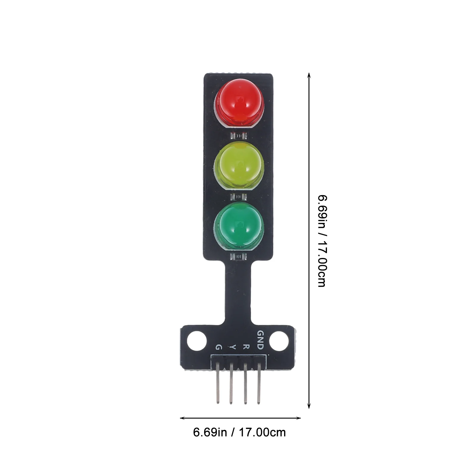 신호등 모듈 빌딩 블록 방향 지시등, 시스템 모델, PCB 제어용, 6 개