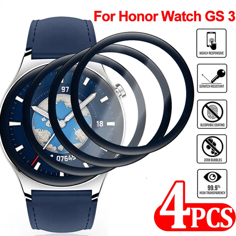 

Full Coverage Protective Film for Honor Watch GS 3 HD Screen Protective Anti Scratch Film for Honor Watch GS 3 Accessories