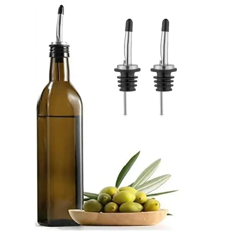 4/8/16/24 Packs Liquor Bottle Pourers for Alcohol Stainless Steal Liquor Bottle Dispensers Speed Pourers for Spirits Bottles wine pourer