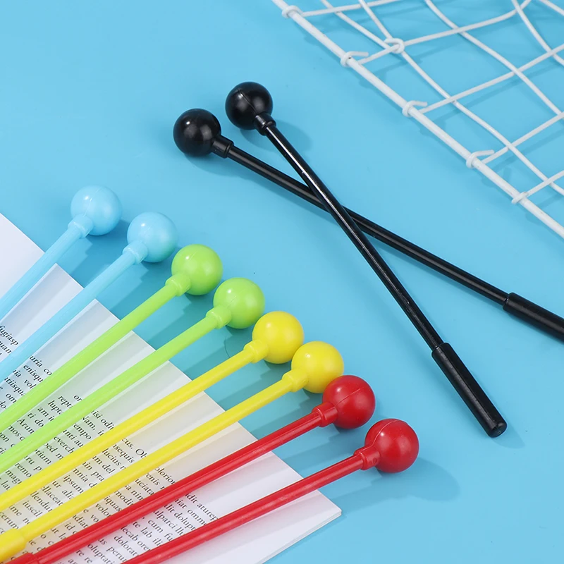 2Pcs Percussion Drum Sticks Schlägel Drumsticks Erwachsene Kinder Stick Mallet Kunststoff Instrument kinder Spielzeug Zubehör – Detail 1
