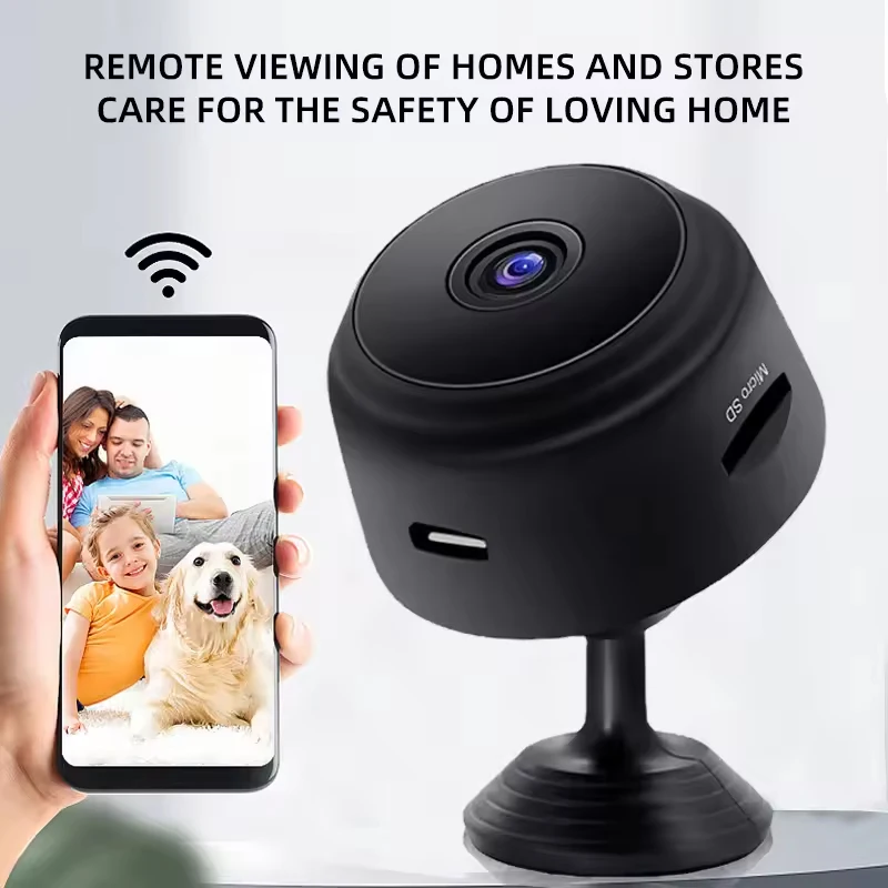 1080P WiFi Wireless Camera Mini Security Smart Video Surveillance HD Indoor Night Vision Secret Security Protection Home Camera