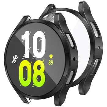 Case for Samsung Galaxy Watch 6 5 4 40mm 44mm Screen Protector TPU Anti-Scratch Full Protective Face Cover Accessories