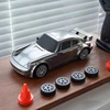 Ask North Wind 993 Rc Limited Edition Liquid Silver Half Proportional Throttle Remote Control Drift Car Collect Beginner Toy Gif 2