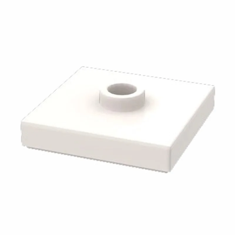 Building Blocks 200pcs MOC Plate 87580 Modified 2x2 with Groove &1 Stud In Center Classic Piece Compatible