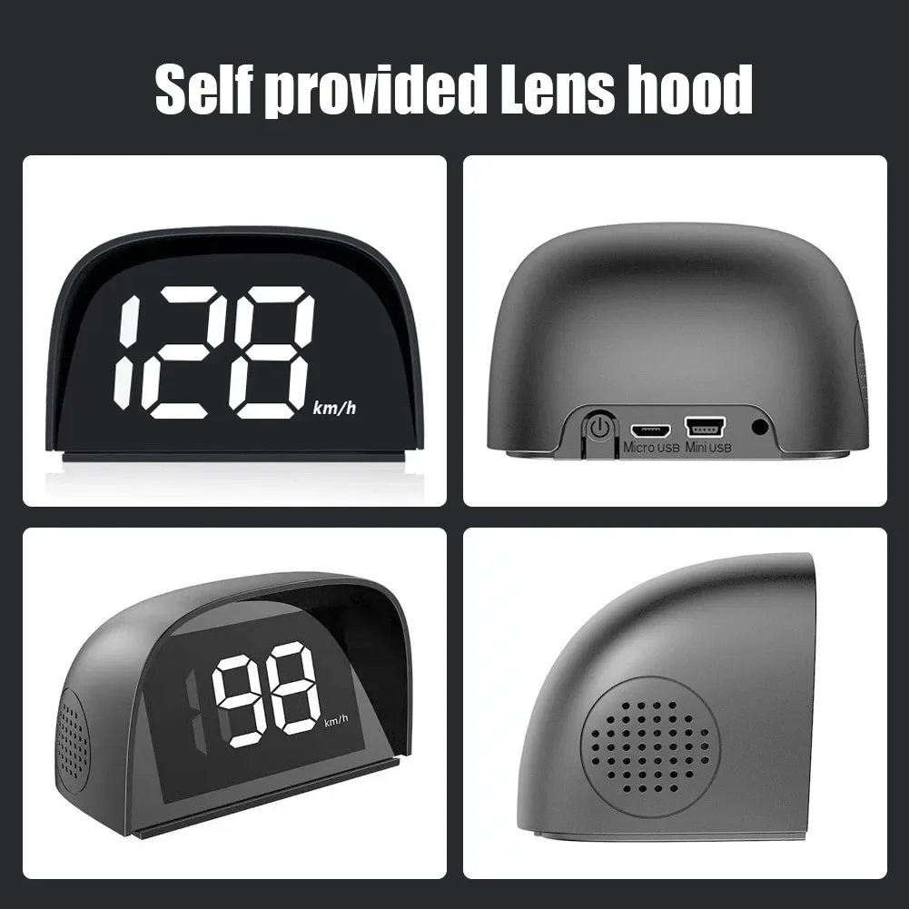  ڵ GPS HUD 5V USB  ÷,  ӵ,  ,  Ʈ, KMH/MPH ڵ ׼