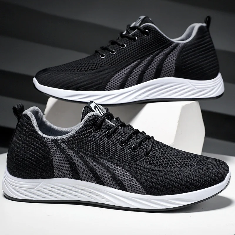 

2023 New Spring and Summer Men's Sports Shoes Outdoor Tennis Mesh Running Shoes Sneakers Men
