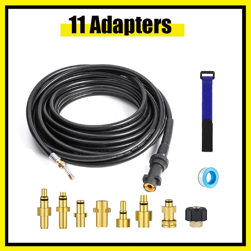 Sewer Drain Water Cleaning Hose Cleaner Pressure Washer Sewer Jetter 1/