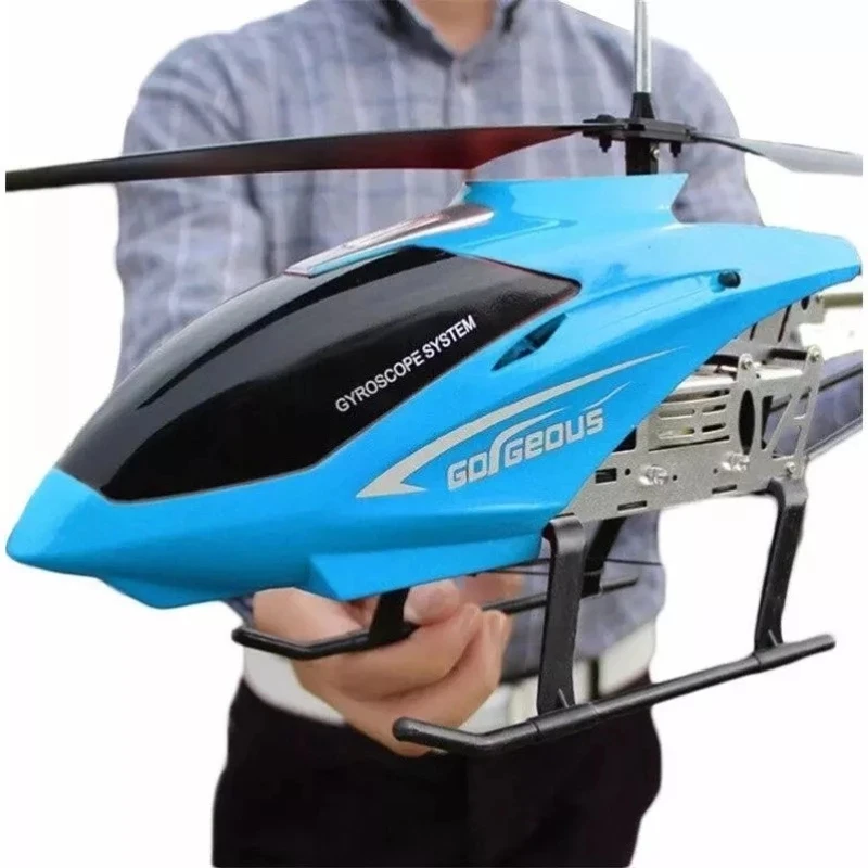 New RC Helicopter Drop-resistant Aircraft Charging With LED Lamps Helicopters Model UAV Kids Toy Gift For Kid - 2