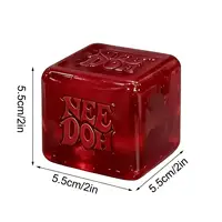 Le nouveau NeeDoh Schylling Nice Cube est un excellent coffret cadeau pour stimuler les sens et les doigts, et les jouets doux. 2