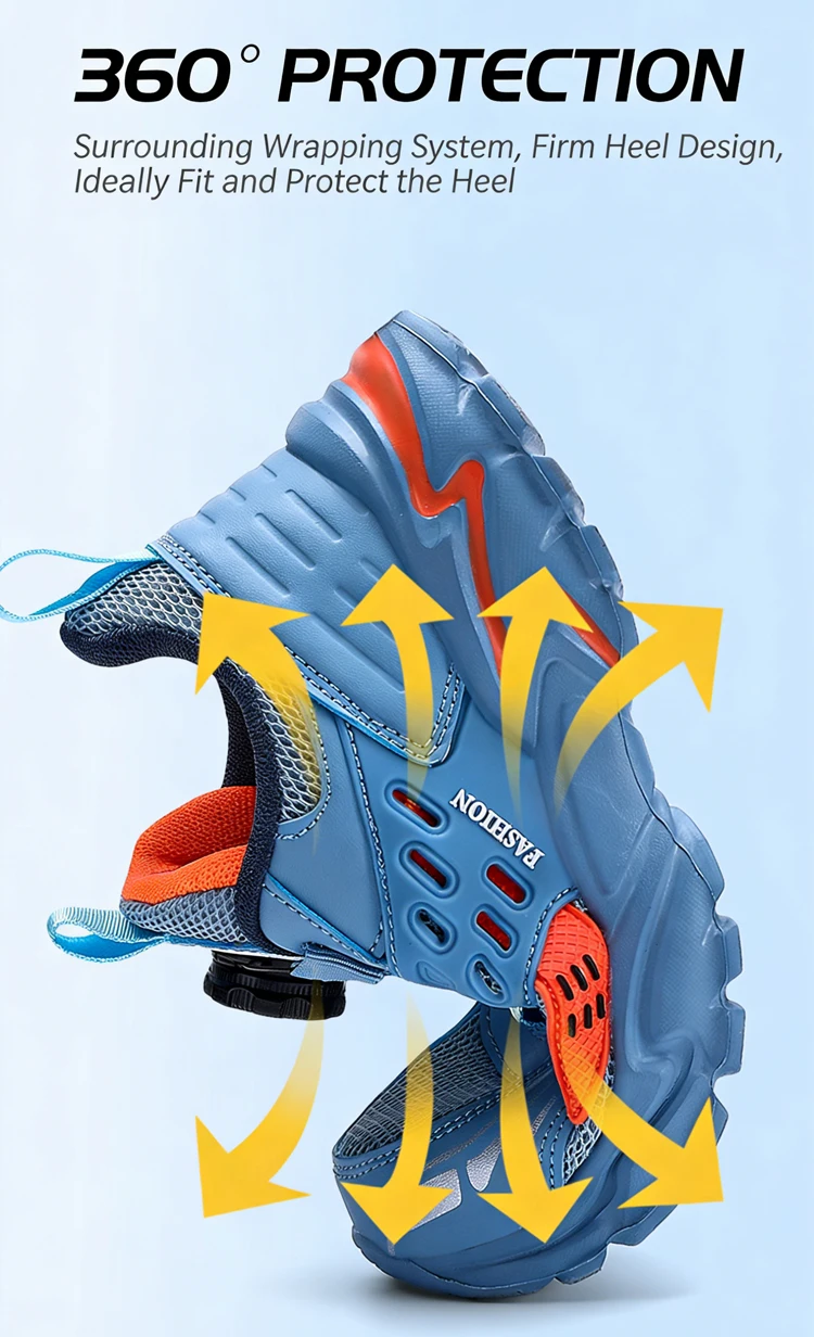 Children Athletic Sneakers Summer Breathable Lightweight Outdoor Running Shoes Non-slip Tennis for Boys Kids Sports Size 28-39