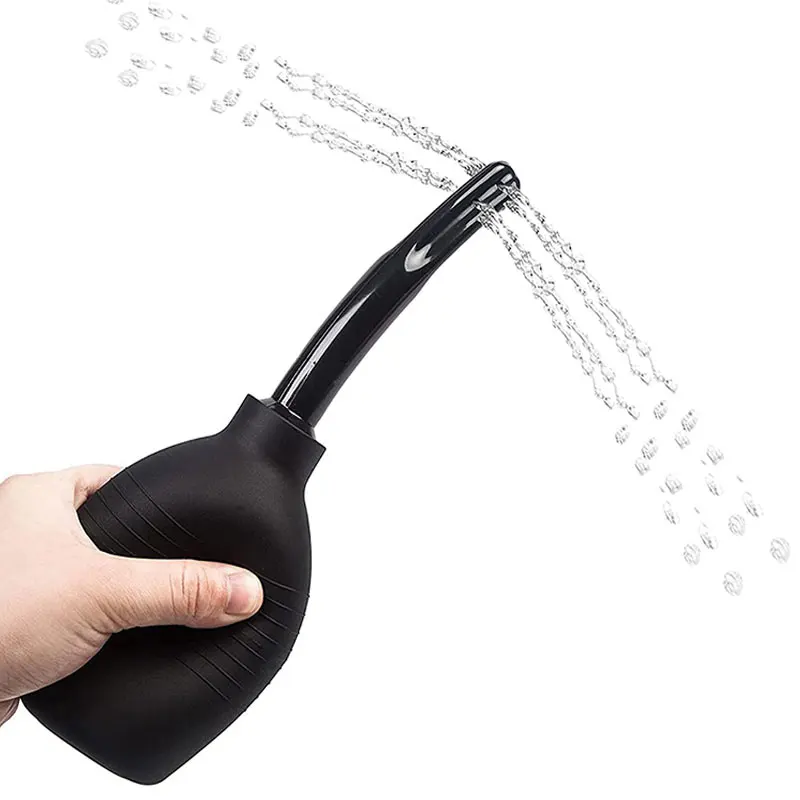 Anal Plug Cleaner Enema Buttplug BDSM Clyster Sex Toys For Women Men Gay Hygiene Vagina Anal Adult Products Cleaning Tube