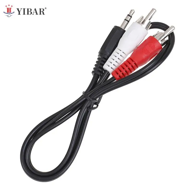 

3.5mm Jack Mini Plugto 2 RCA Male Stereo Ohono Audio Speaker Adapter Cable