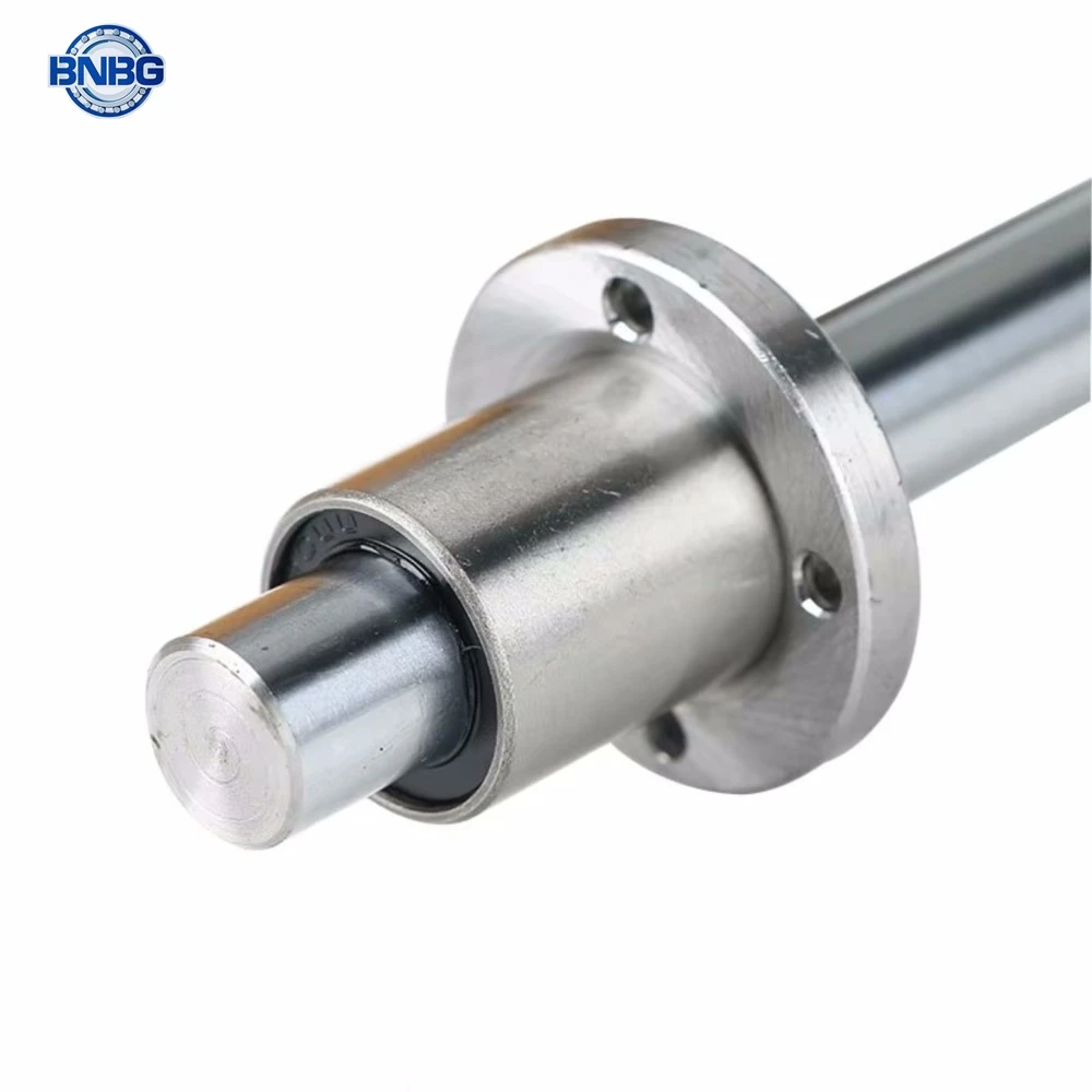 1PCS 6mm/8mm/10mm/12mm/13mm/16mm/20mm/25mm LMF Series LMF8UU/LMF10 รอบหน้าแปลนข้อต่อ Linear Motion แบริ่งสําหรับ Rod SHAFT 1