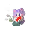 Cartoon Series Lucky Cat Building Blocks Toys Puzzle Microparticle Puzzle Children's Toys Desktop Ornament 2