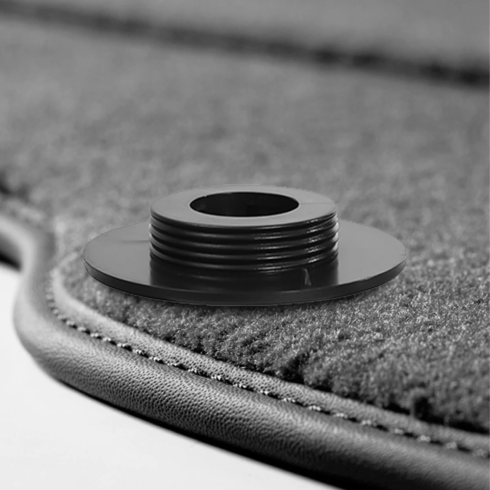 Clip de fijación para alfombrilla de suelo, 2 piezas, placa de anclaje en  T, reemplaza al Interior de la alfombra, soporte adhesivo para BMW F10,  F11, E65, E66 - AliExpress