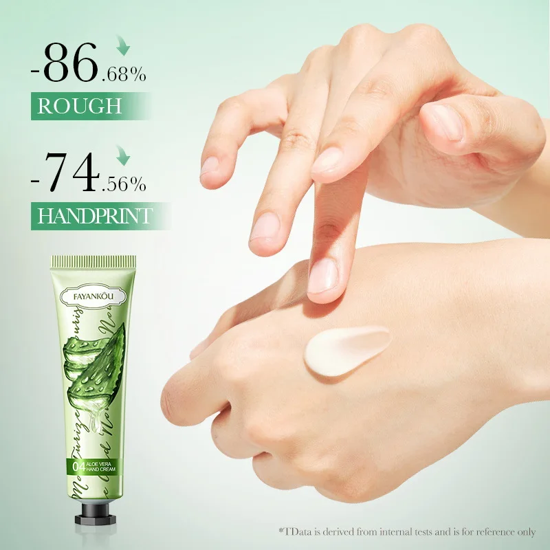 Aloe Lemon Hand Cream Fruit Series Moisturizing Anti-Wrinkle Moisturizing Anti-Drying Hand Cream