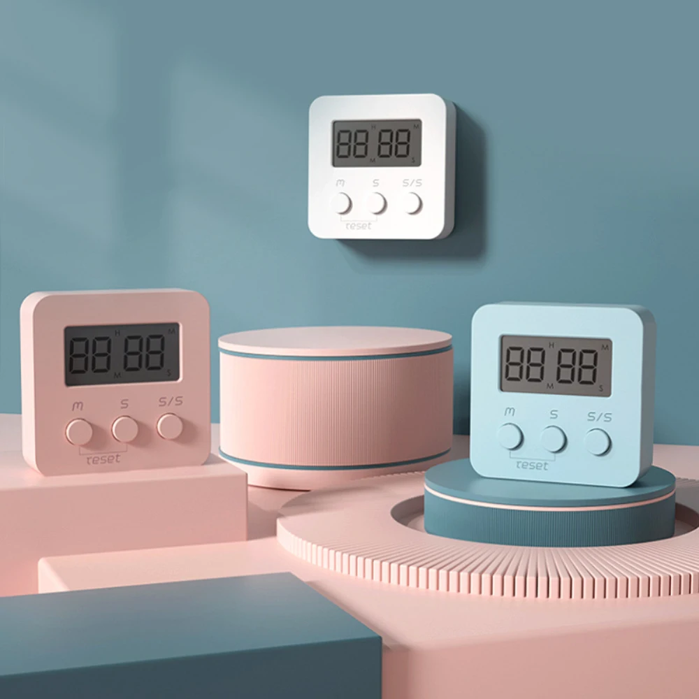 Description Picture 2 of item1PC Super Thin LCD Digital Screen Kitchen Timer Durable Minuteur Cuisine Cooking Timer Count Up Countdown Magnet Alarm