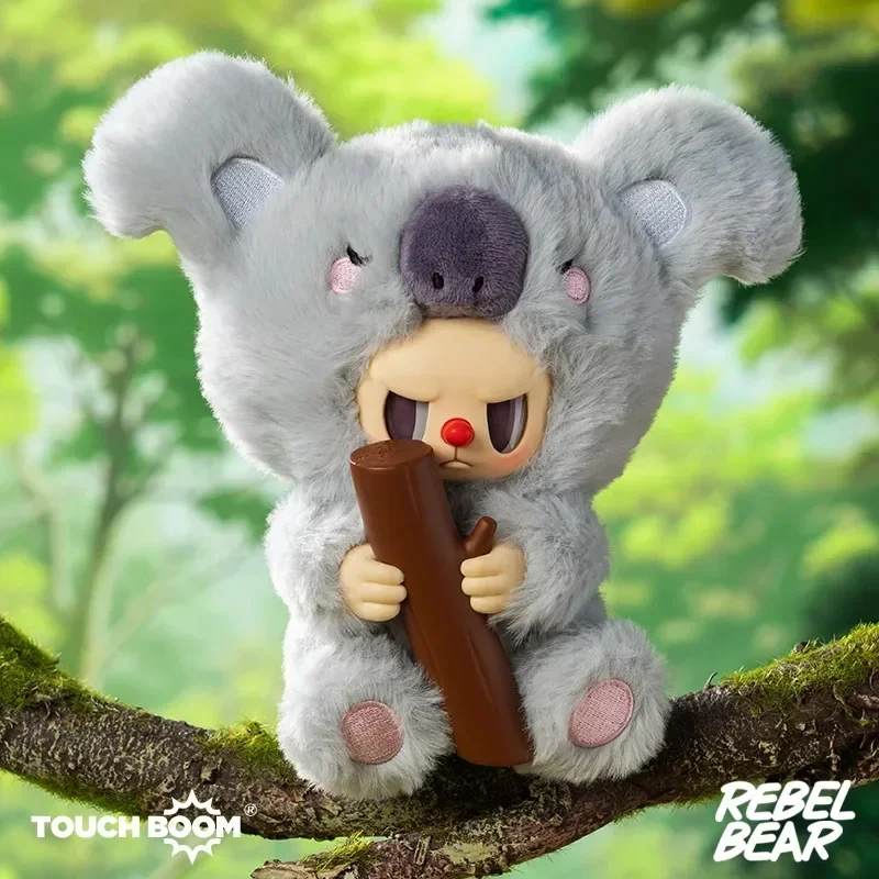 TOUCH BOOM REBEL ぬいぐるみ TOUCH BOOM REBEL BEAR Animal Series Vinyl Face Toys Blind Box