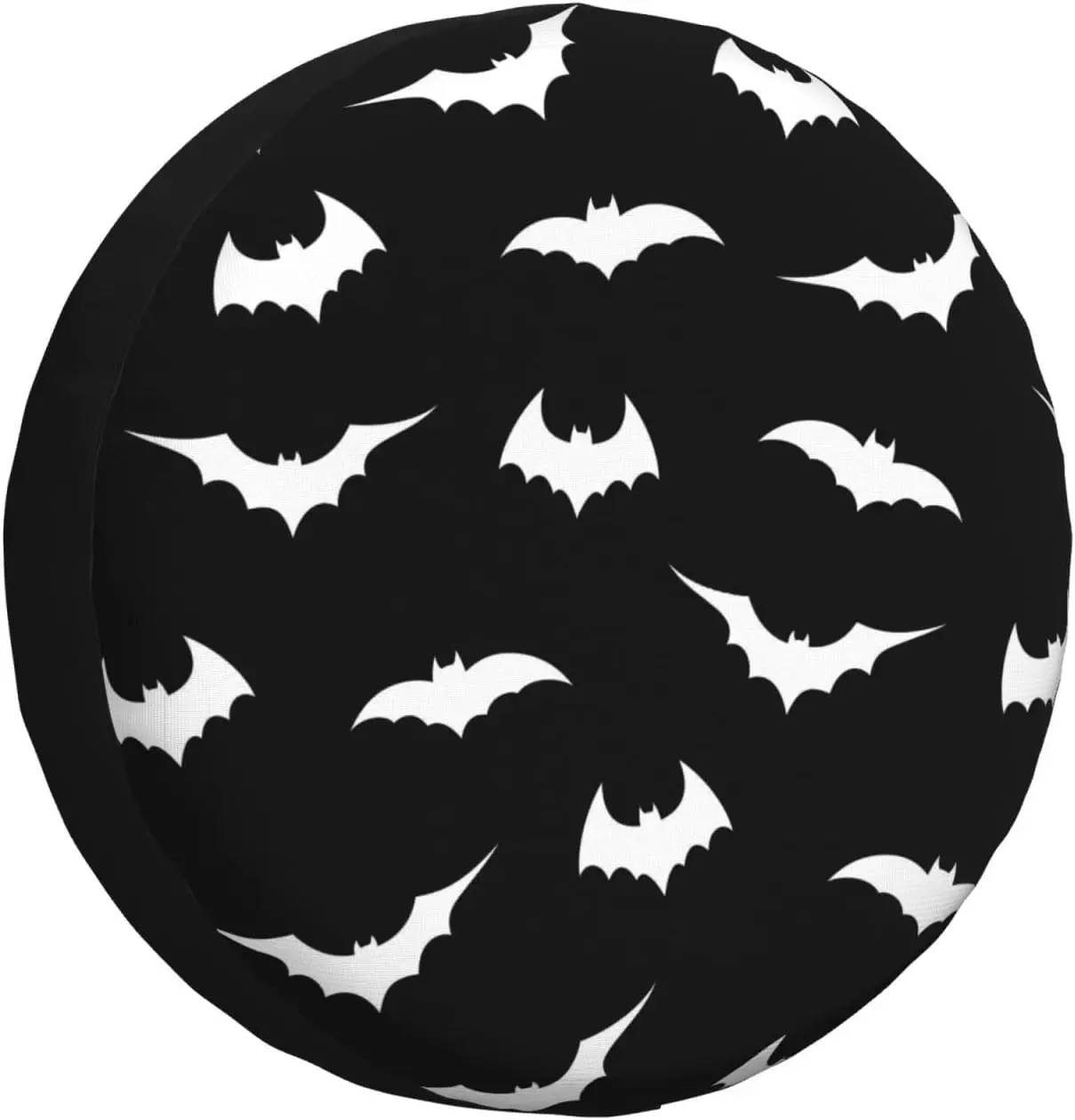 

Крышка для запасного колеса автомобиля, черная, белая Регулируемая Защита шин, пылезащитная крышка для автомобильных шин, водонепроницаемая крышка для шин