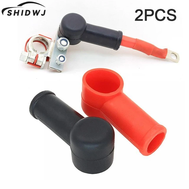 Manchon de Protection pour bornes de batterie de voiture, 2 pièces, pôle  positif et négatif, couvercle isolant pour bornes de batterie - AliExpress