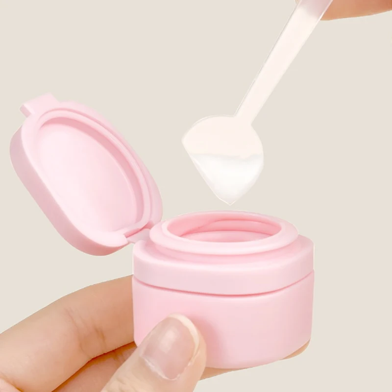 휴대용 소프트 터치 크림, 여행용 디펜서 병 세트, 로션, 클렌저, 샴푸, 여러 가지 색상, 5 개